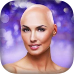 bald head android application logo